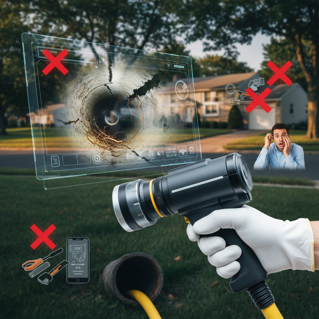 3 Mistakes Nassau County Homeowners Make Before Booking a Sewer Camera Inspection