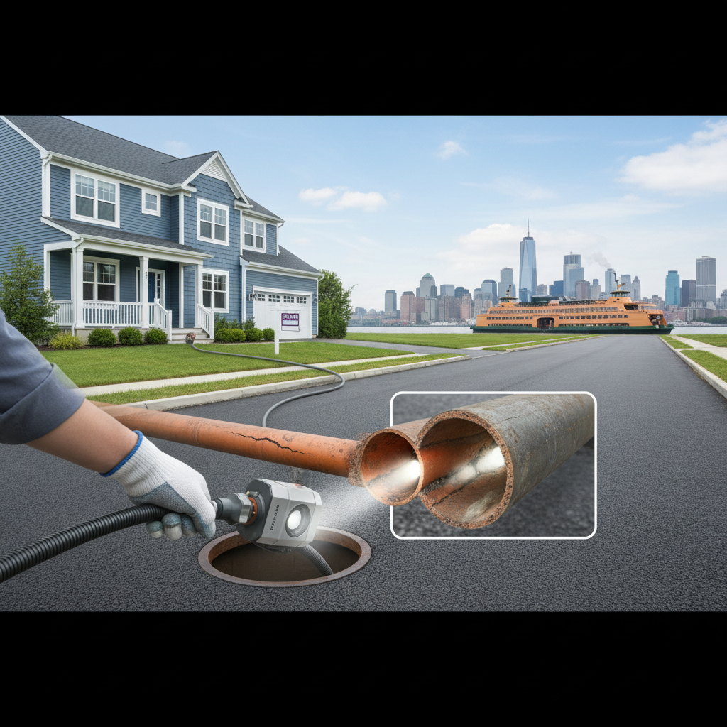 Why Your Staten Island Home Needs an Independent Sewer Camera Inspection Before You Buy